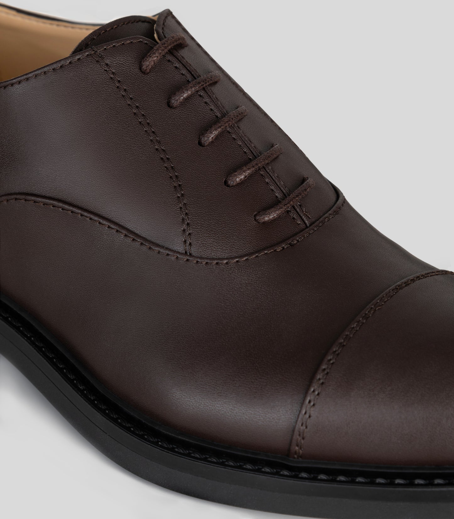 vegan oxford brown