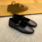 Le Orsine Black vegan friulane slippers 