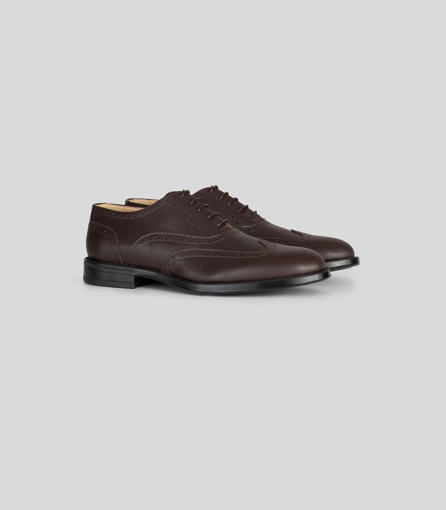 Vegan Oxford Brogue brown