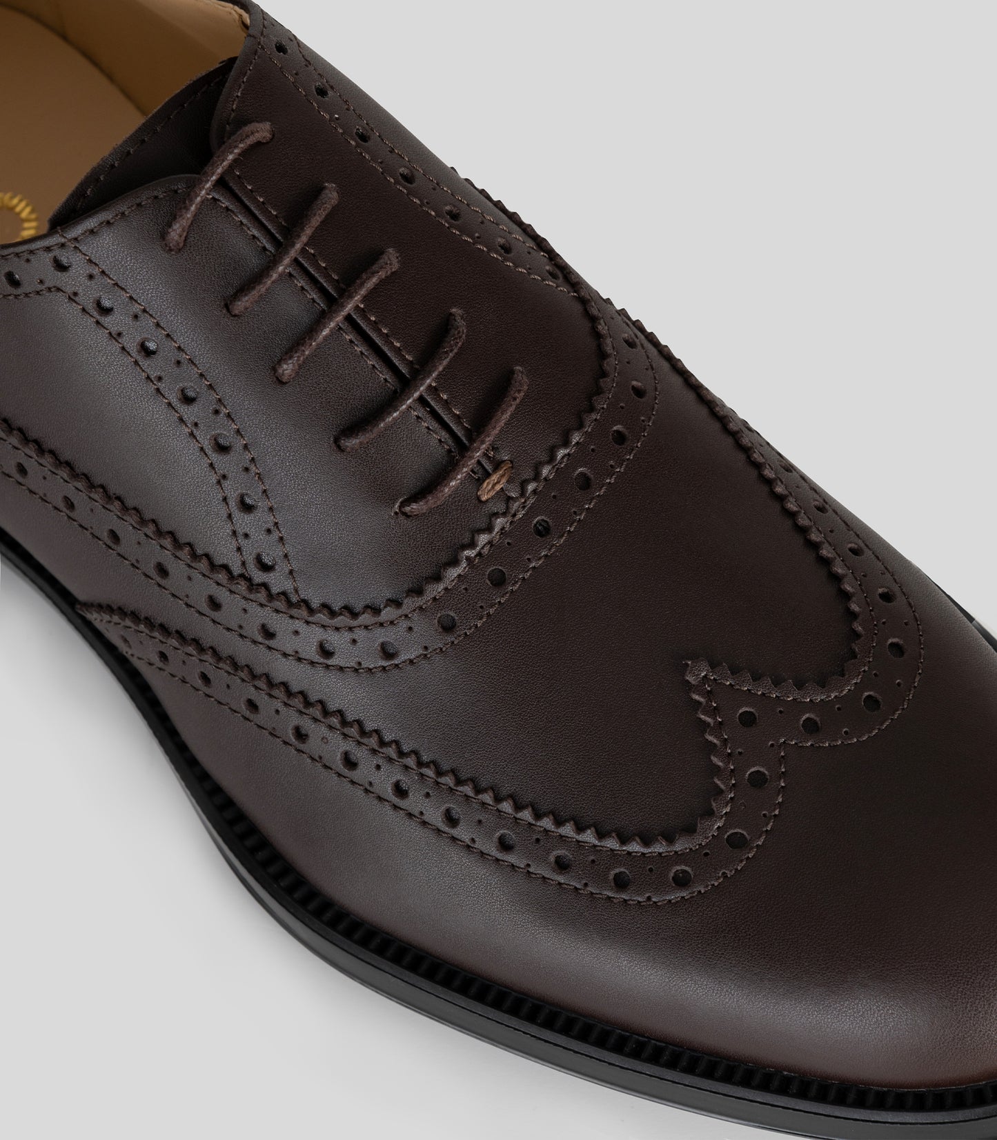 Vegan Oxford Brogue brown