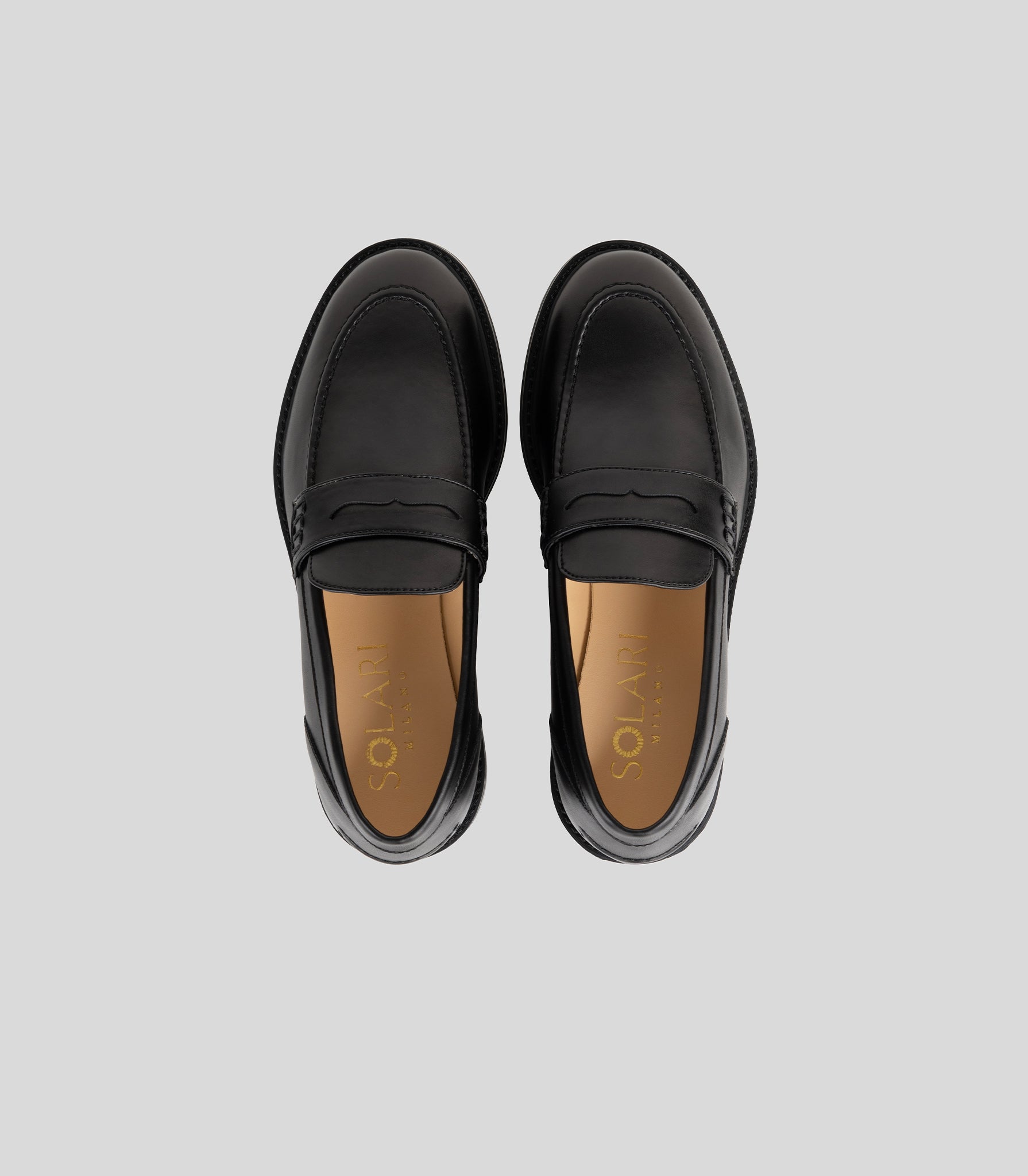 Vegan black sale loafers