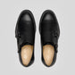 vegan monk strap black