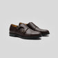vegan monk strap brown