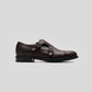 vegan monk strap brown 