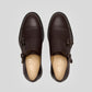 vegan monk strap brown 