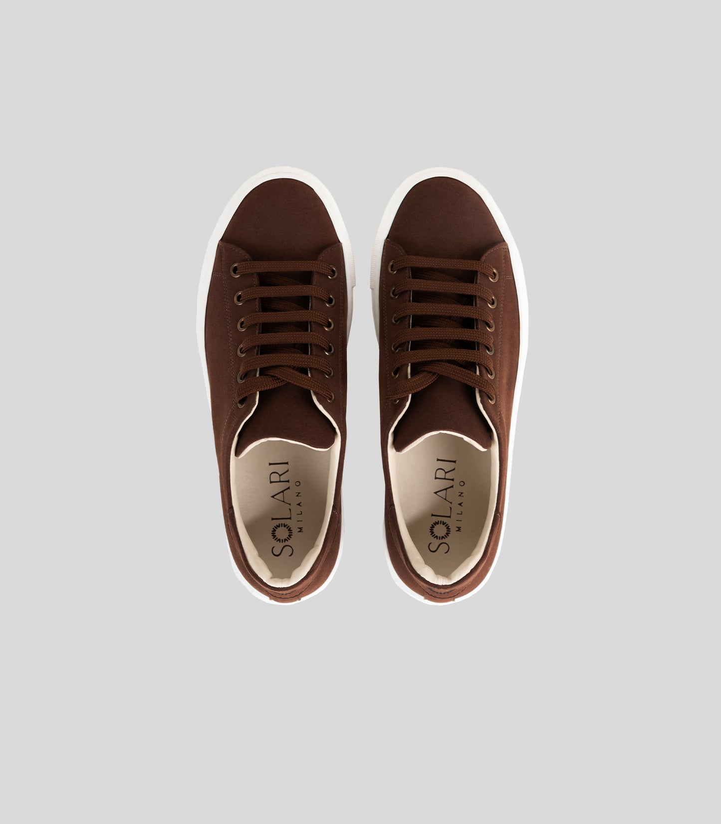 Vegan Suede Sneaker Brown